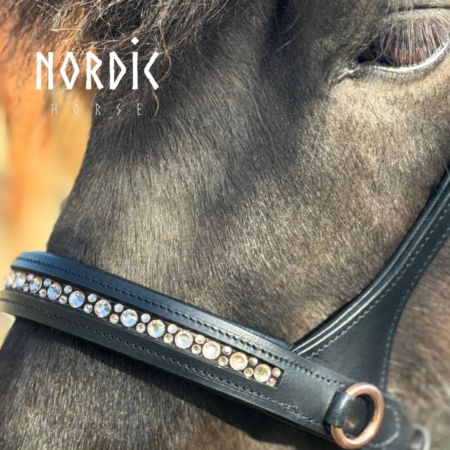Nordic Horse Sidepull All Rosegold