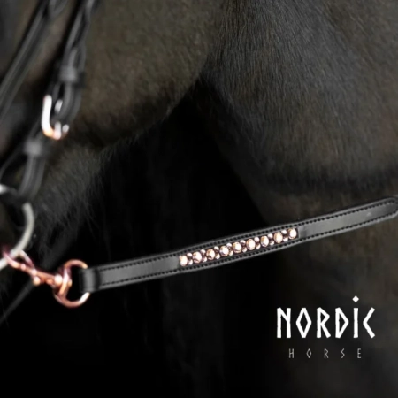 Nordic Horse Supergrip Zügel All Rosegold