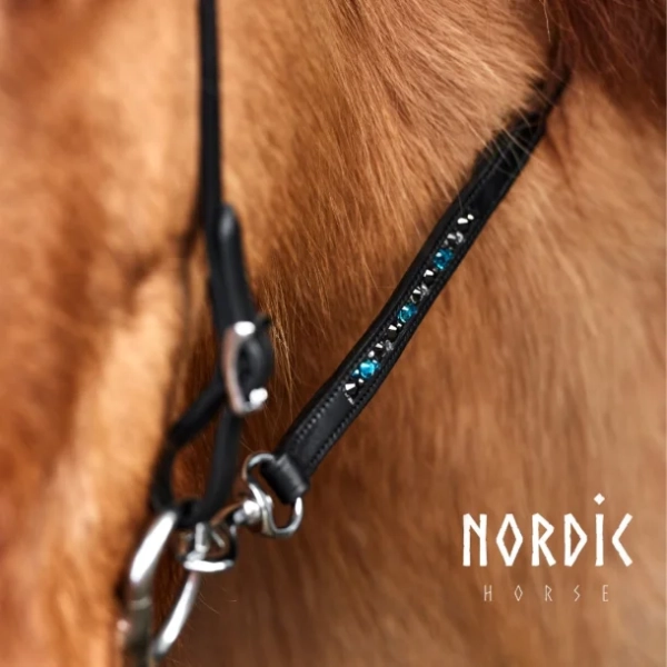 Nordic Horse Supergrip Zügel Colour Mix türkis