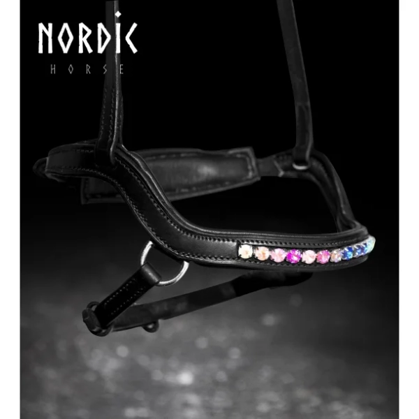 Nordic Horse Rainbow Trense komplett mit anatomisches Reithalfter